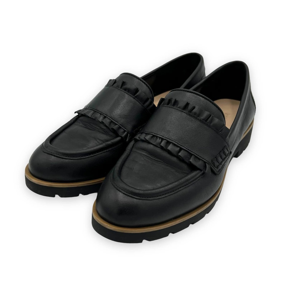 Kate Spade New York Kady Black Leather Loafers Women’s Size 5